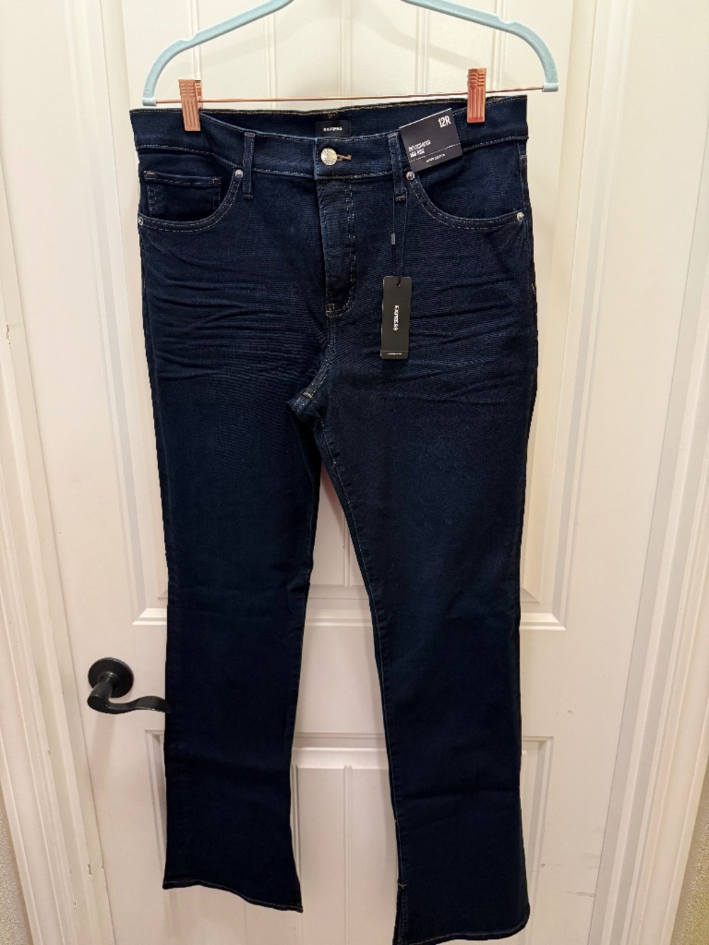 Express Skyscraper Mid-Rise Hyper Stretch Jeans 12, NWT